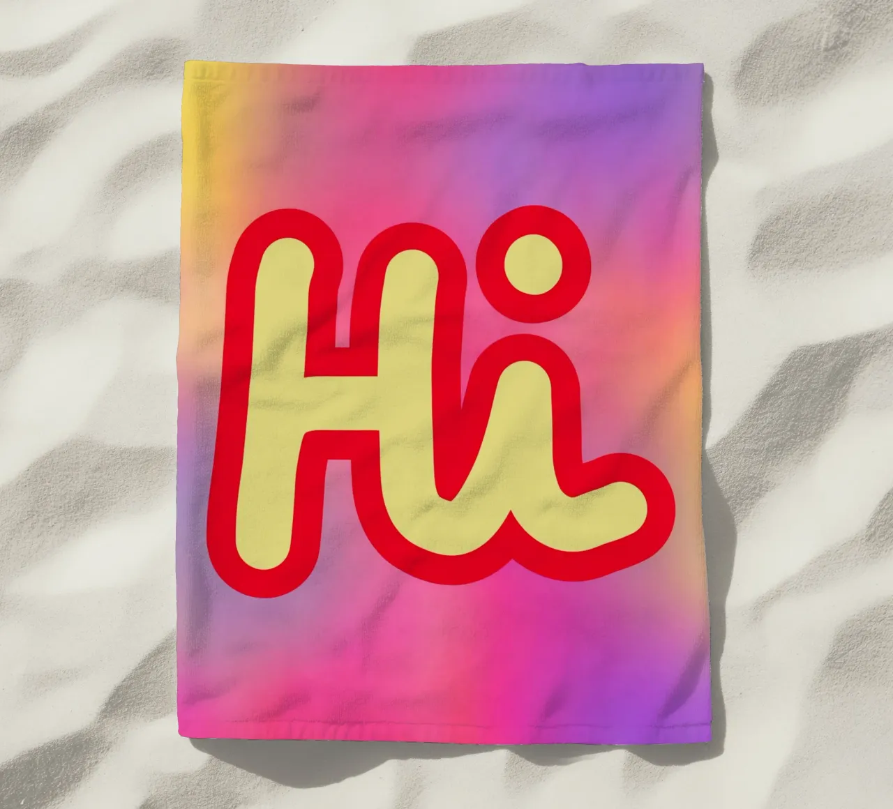 Hi - Gradient telo mare da BAINAI QUOTES