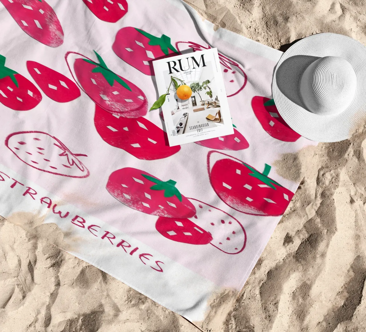 Strawberries telo mare da Farina Kuklinski