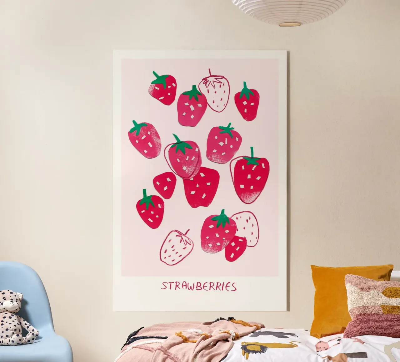 Strawberries plexiglass da Farina Kuklinski