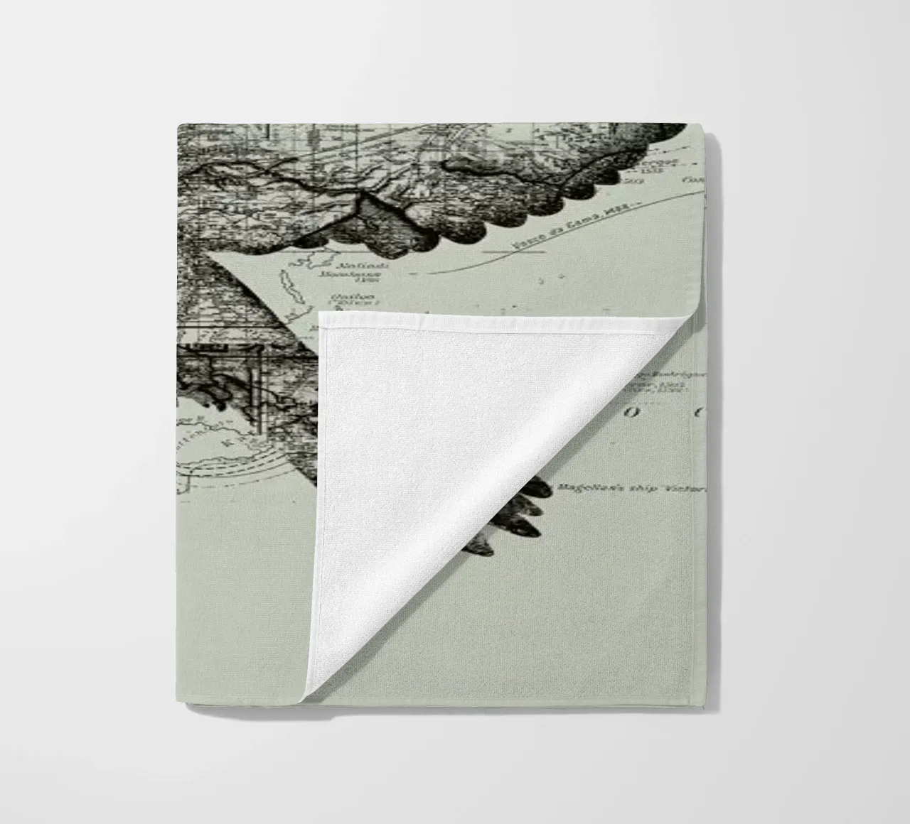 Wanderlust beach towel by Tobe Fonseca