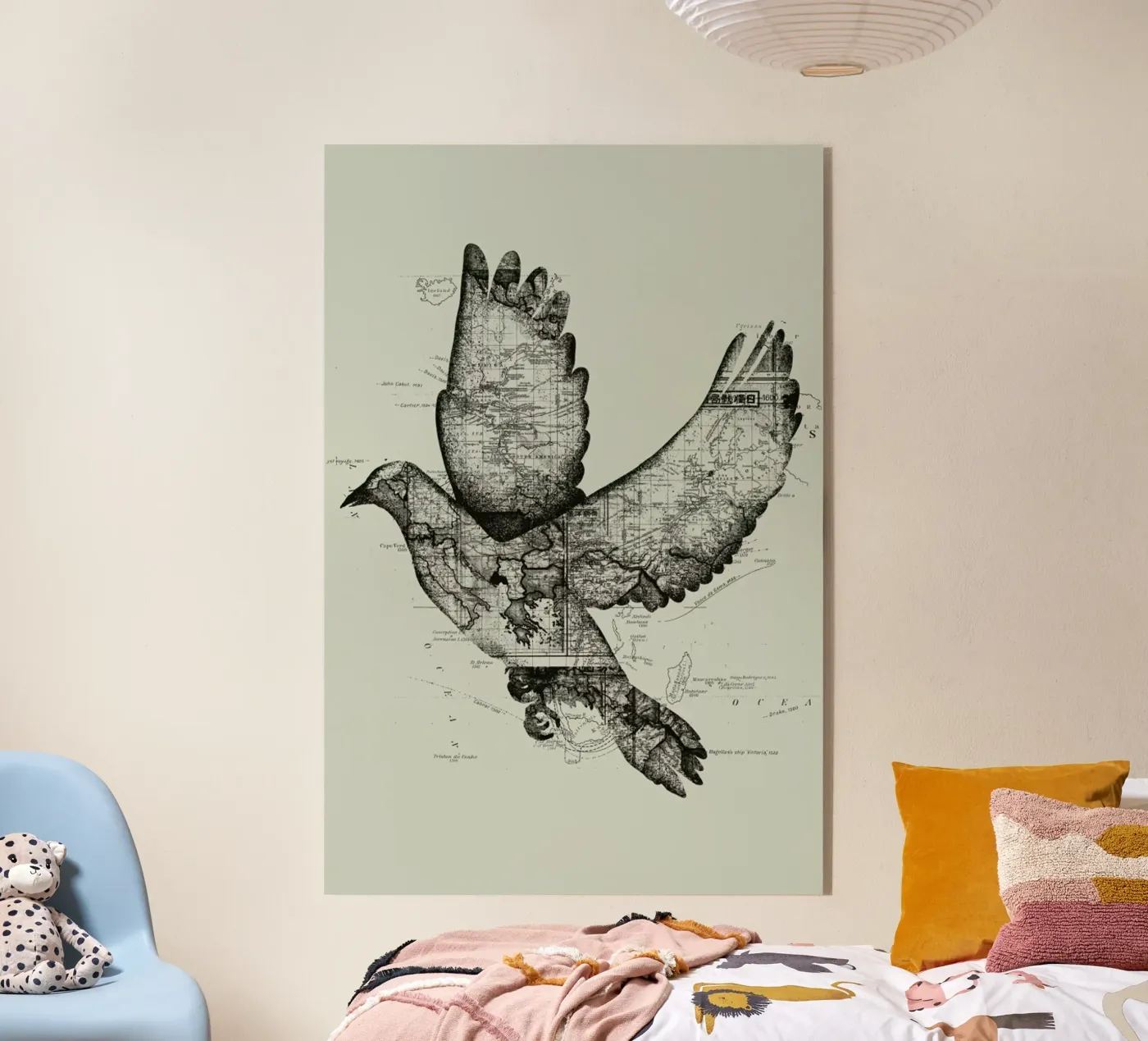 Wanderlust plexiglas de Tobe Fonseca