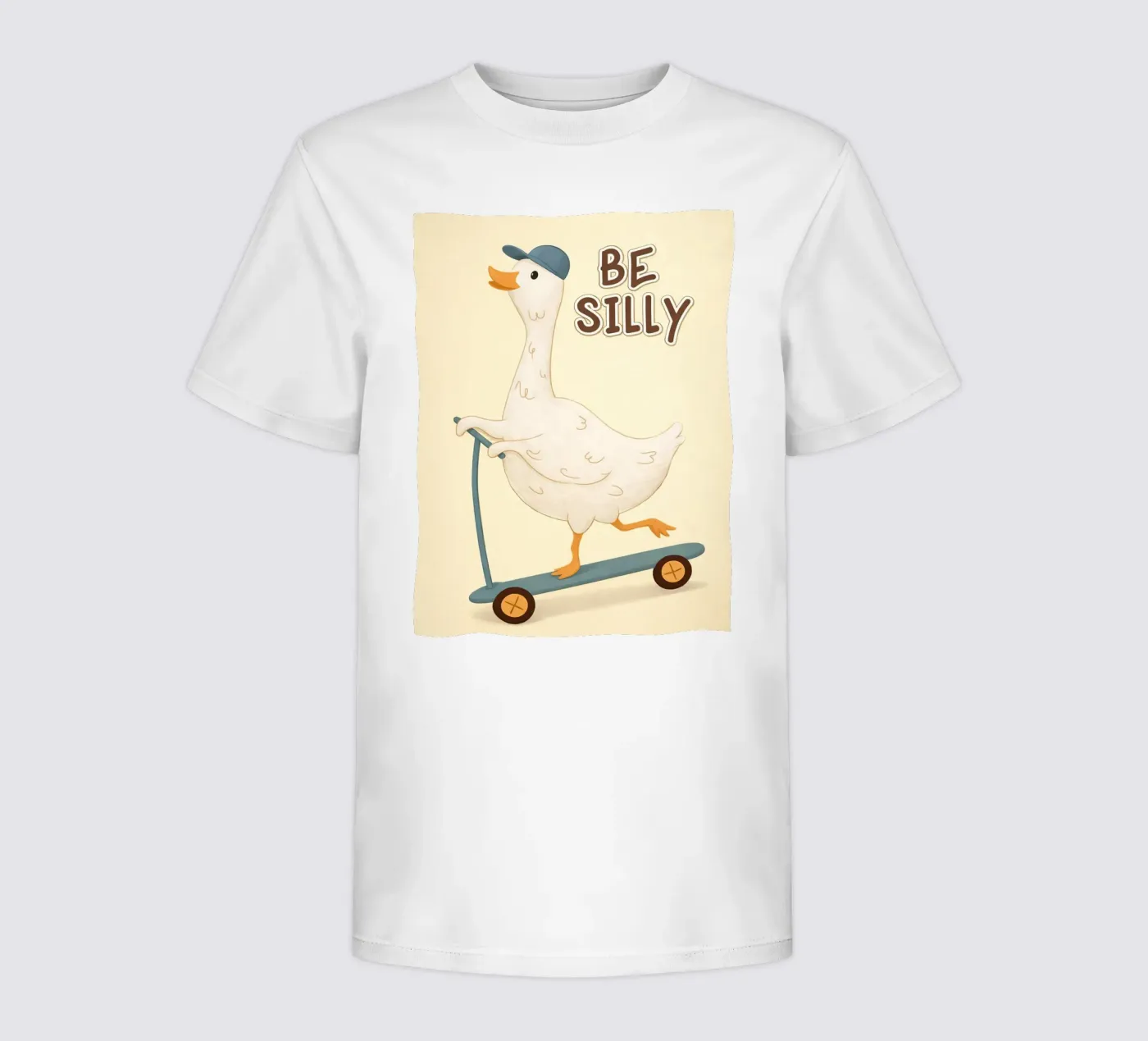 dummer Gans sein Kinder T-Shirt von Britania