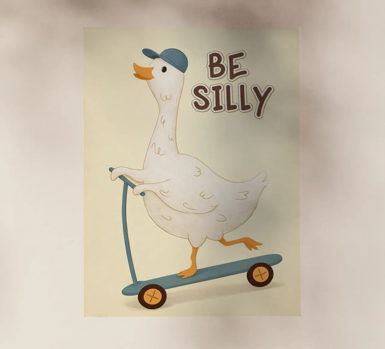 be silly goose pellicola backlit da Britania
