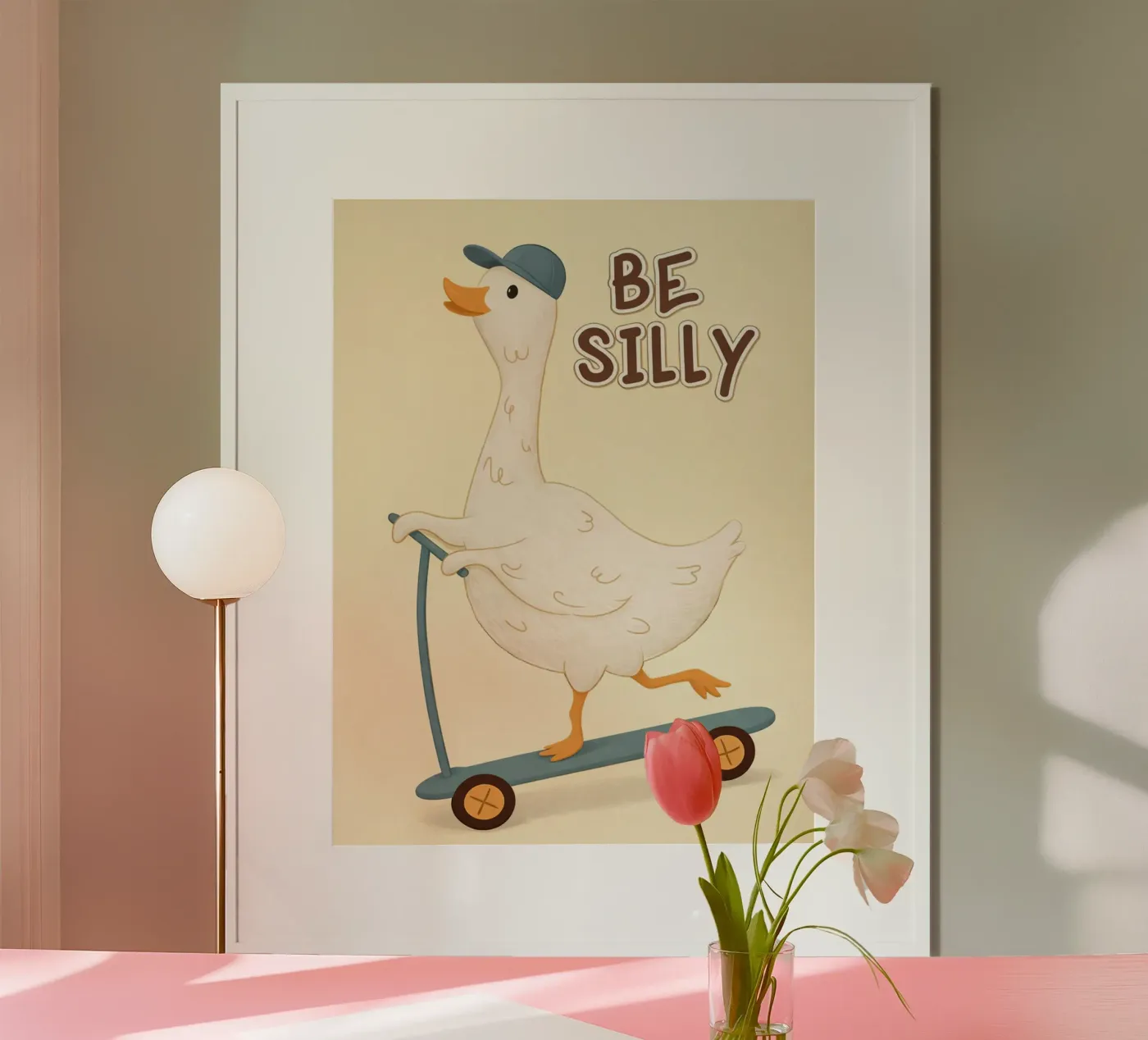 dummer Gans sein Poster von Britania