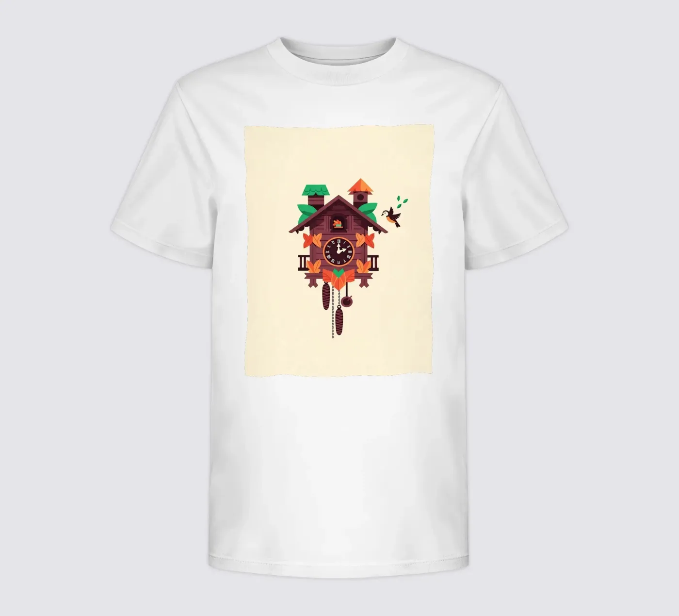 Orologio a cucù t-shirt bambini da ArtPlane