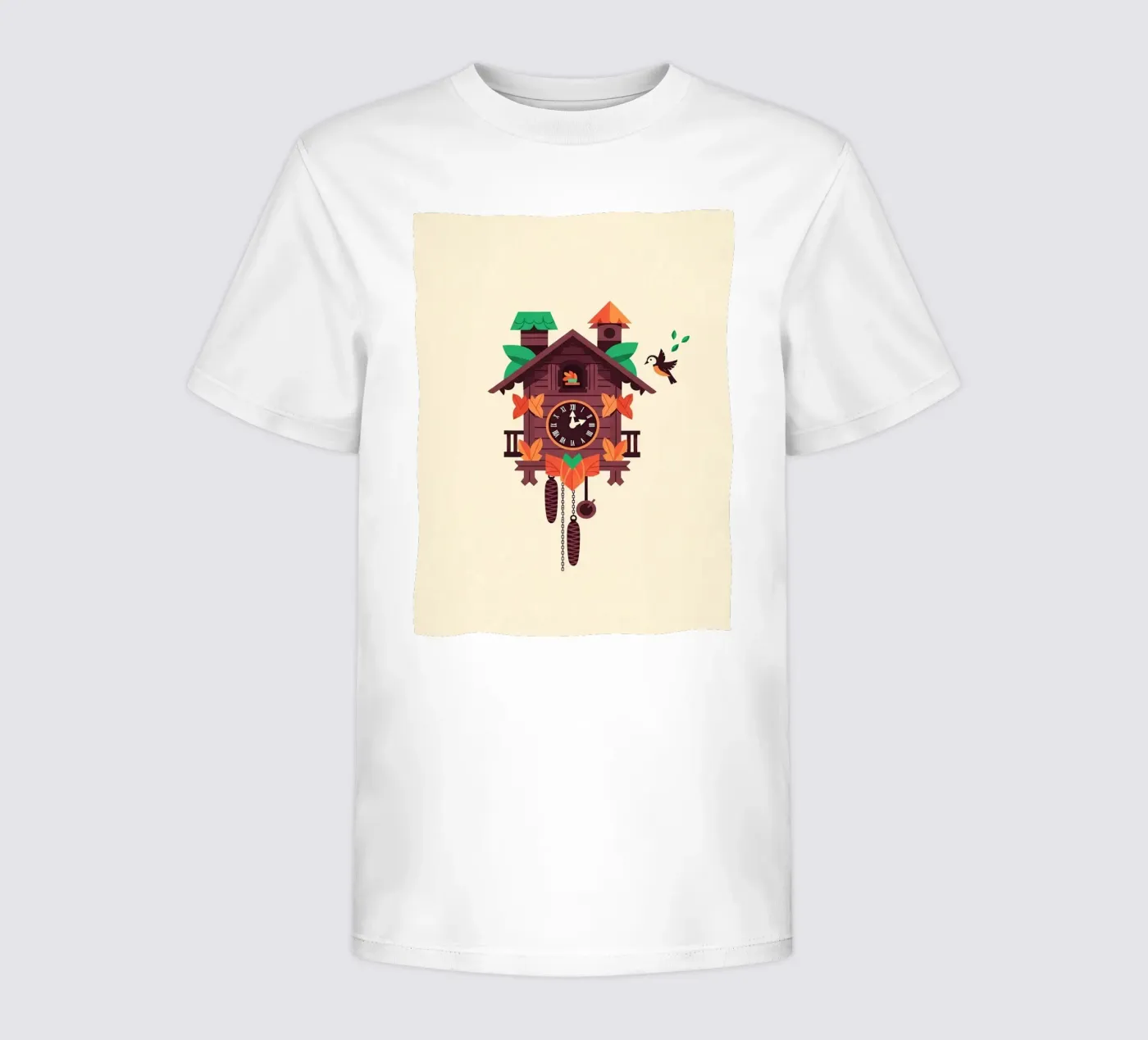 Orologio a cucù t-shirt bambini da ArtPlane