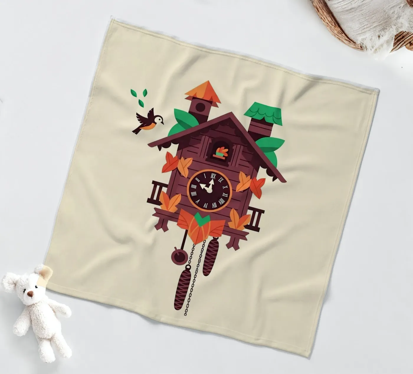 Cuckoo Clock coperta in pile da ArtPlane