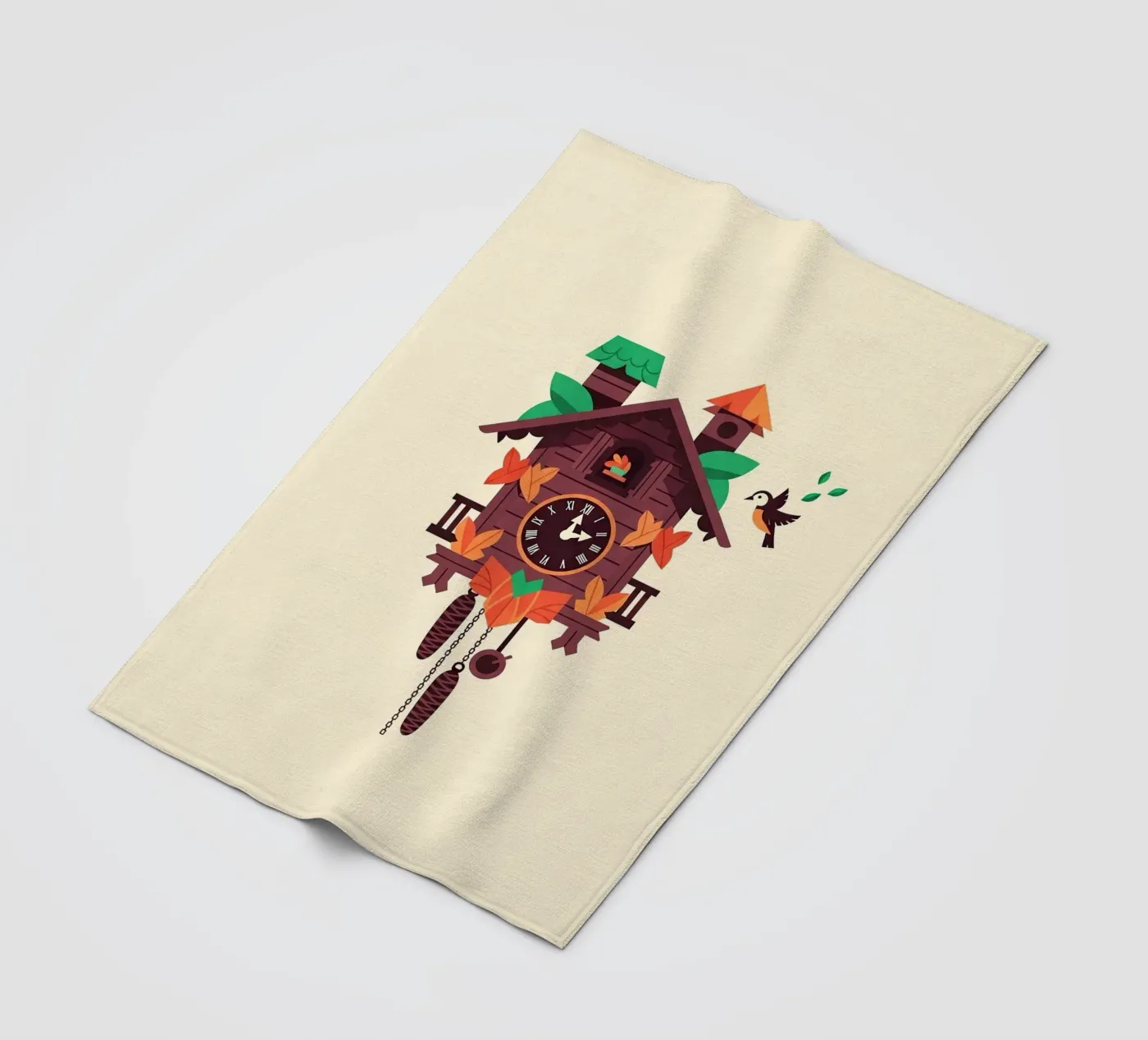 Cuckoo Clock coperta in pile da ArtPlane