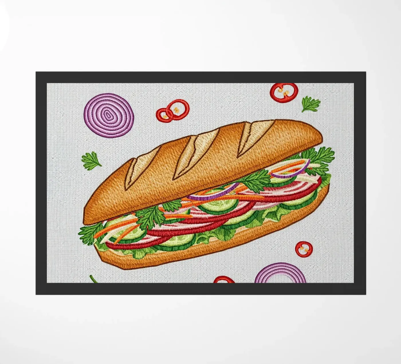 BLISS BREAD Fußmatte von ArtPlane