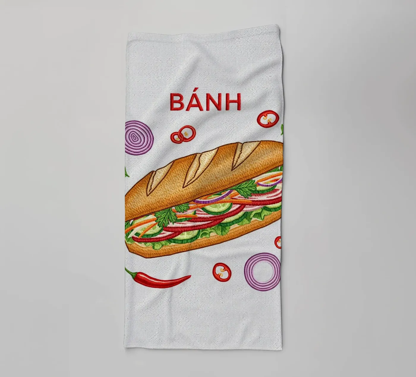 BLISS BREAD towel by ArtPlane