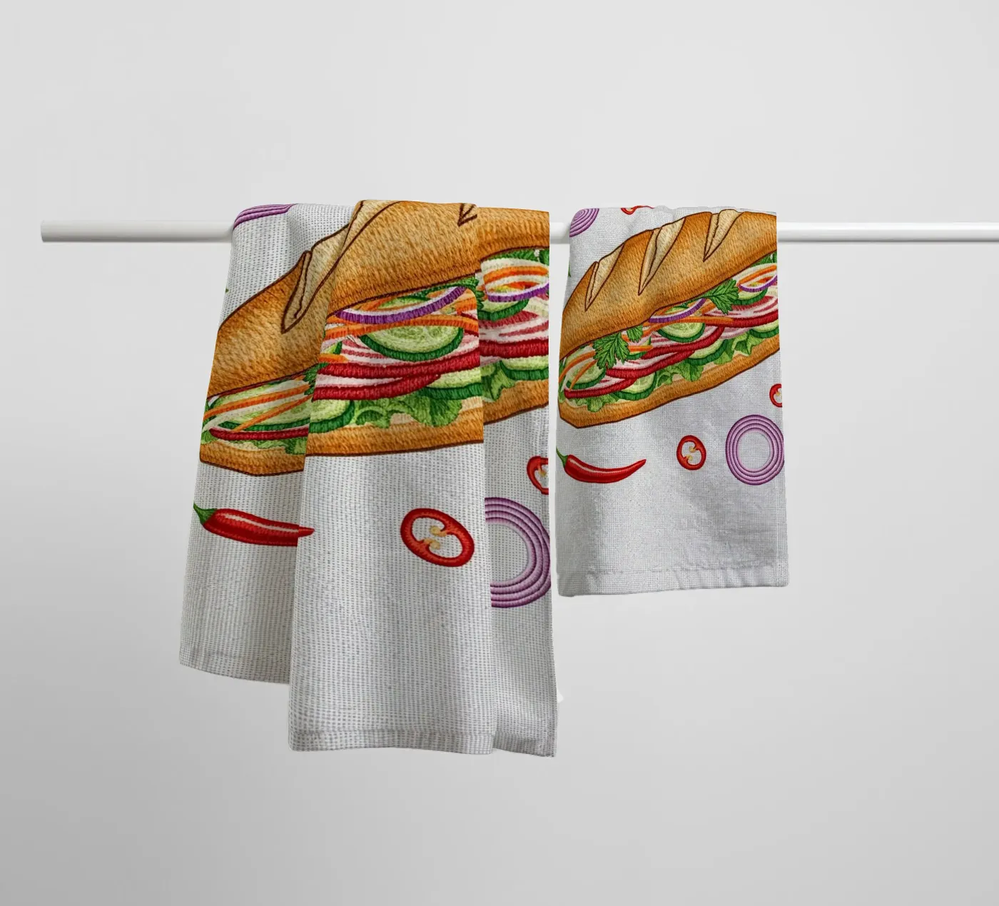 BLISS BREAD towel by ArtPlane