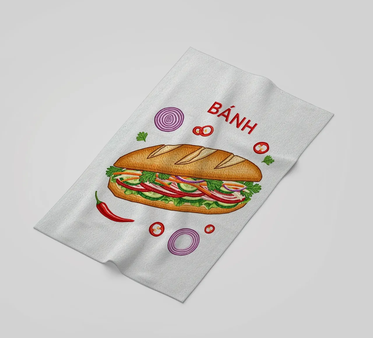 PANE DELLA FELICITÀ telo mare da ArtPlane