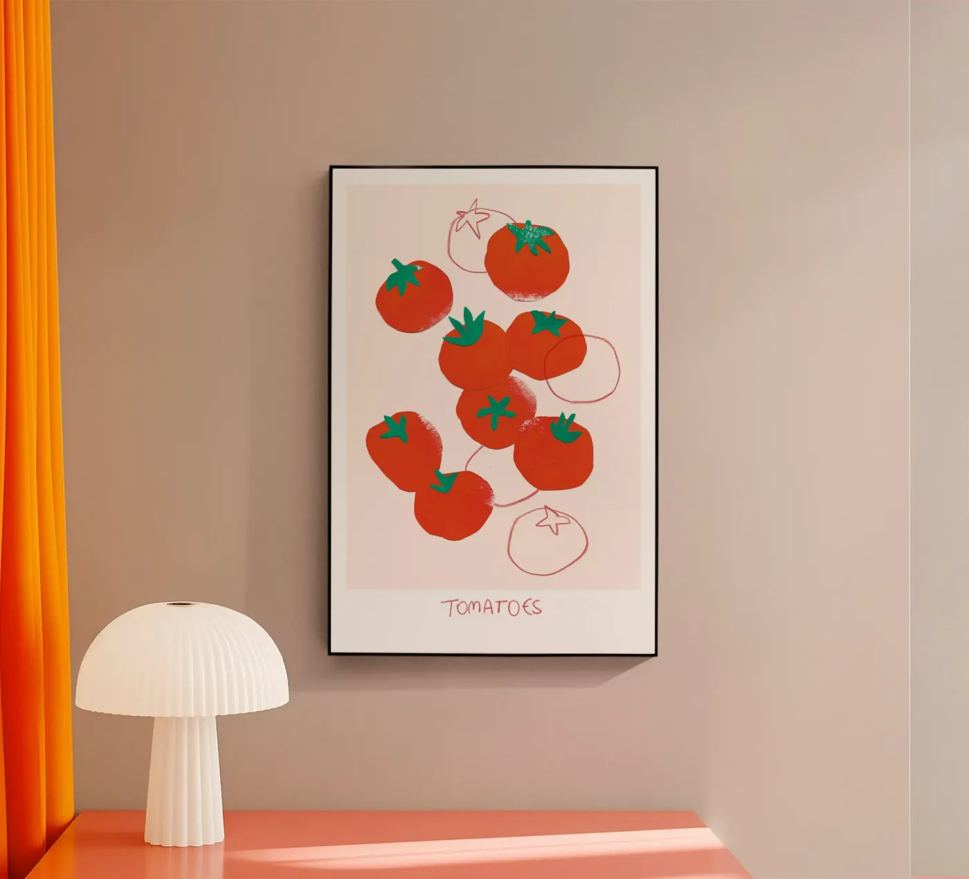 Tomatoes Acryl-Glas von Farina Kuklinski