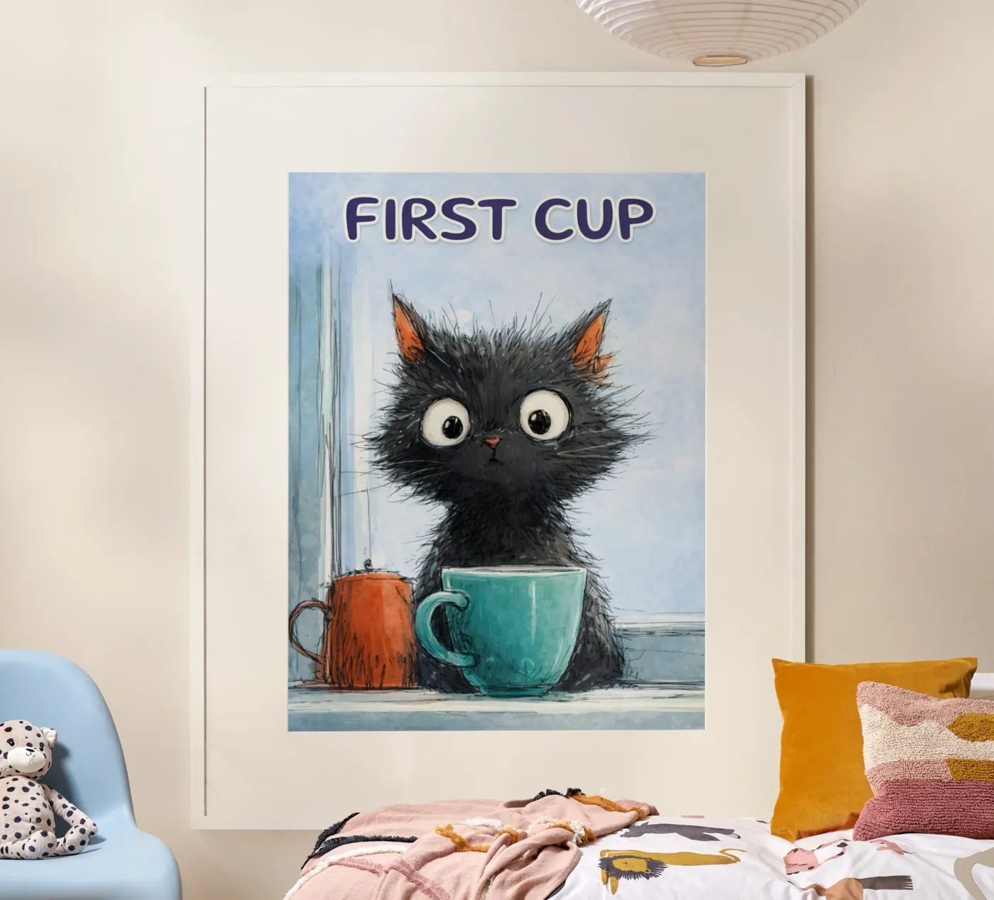 first cup poster by Britania