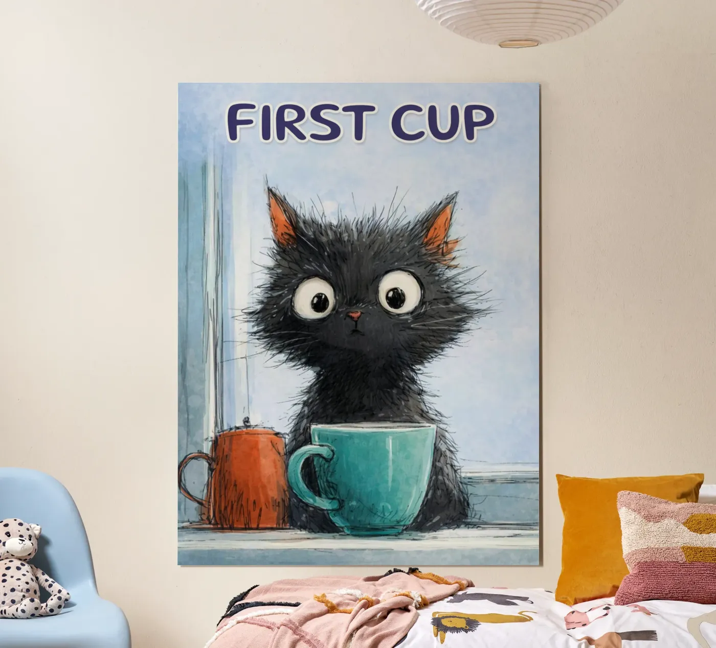 first cup poster by Britania