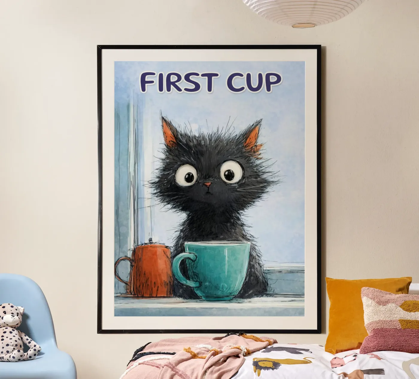 first cup poster by Britania