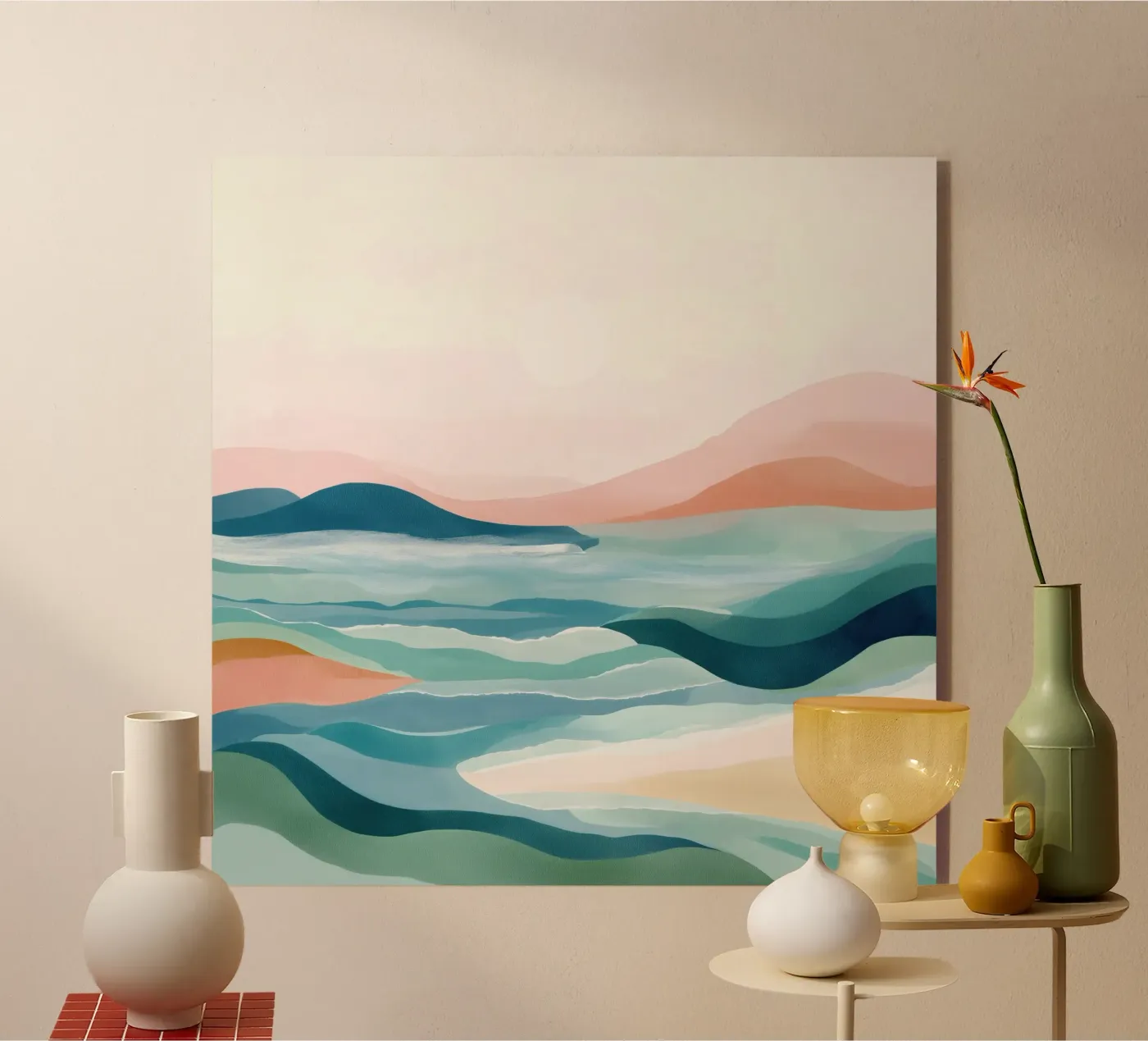 Pastel Horizons plexiglass da softsoul