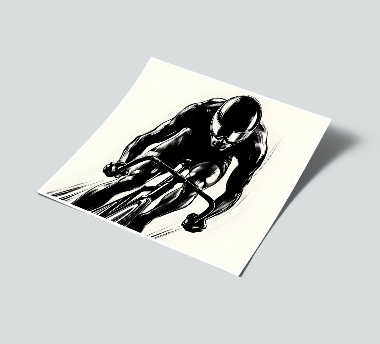 FIETSTIJDRIT stickervel van ARTOMATIC