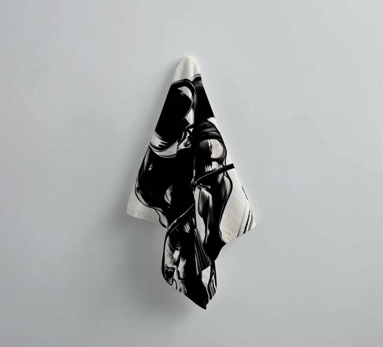 BICYCLE TIME TRIAL towel by ARTOMATIC