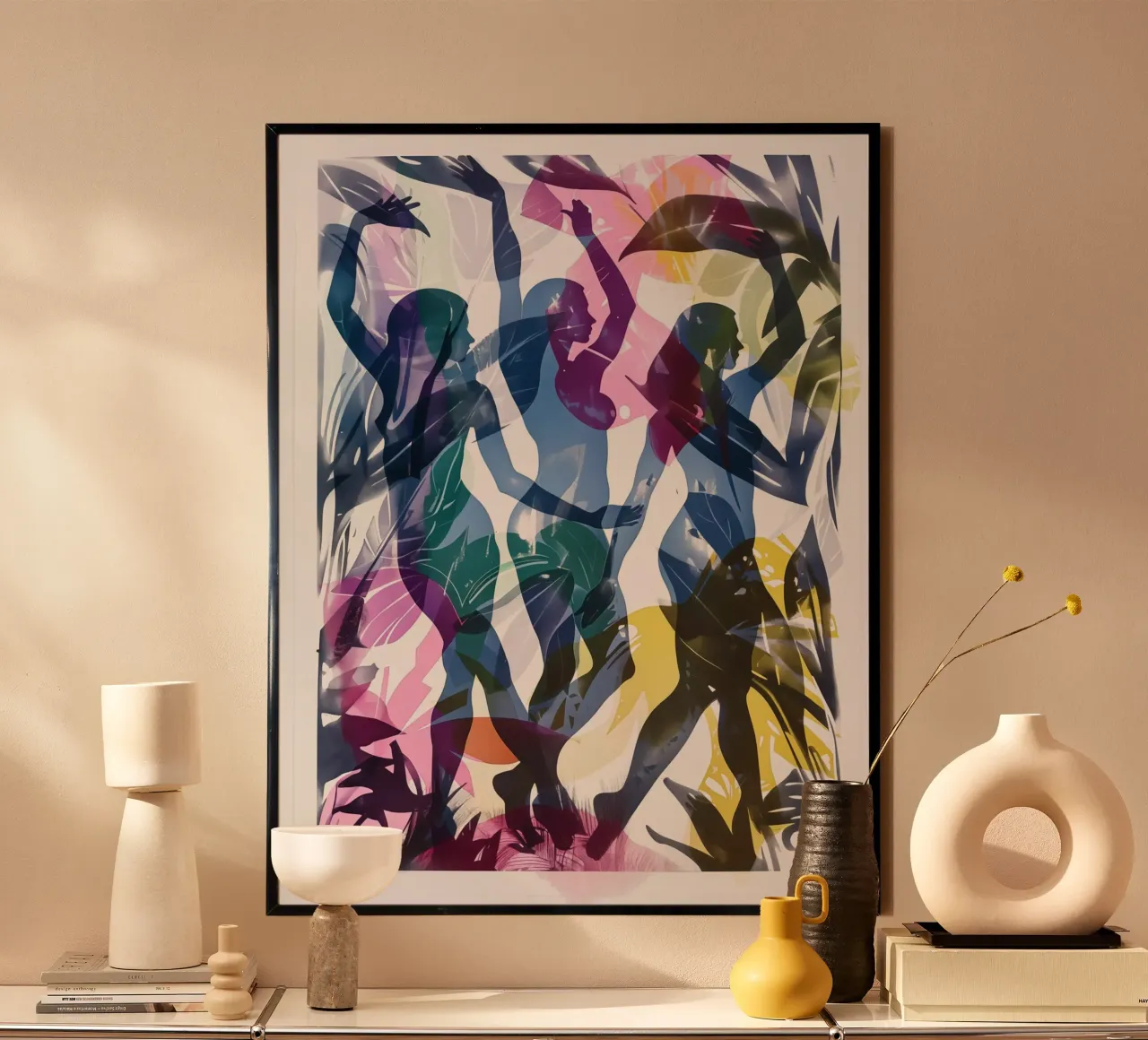 Drie naakte dansende vrouwen (Rites Of Spring) poster van Autofocus