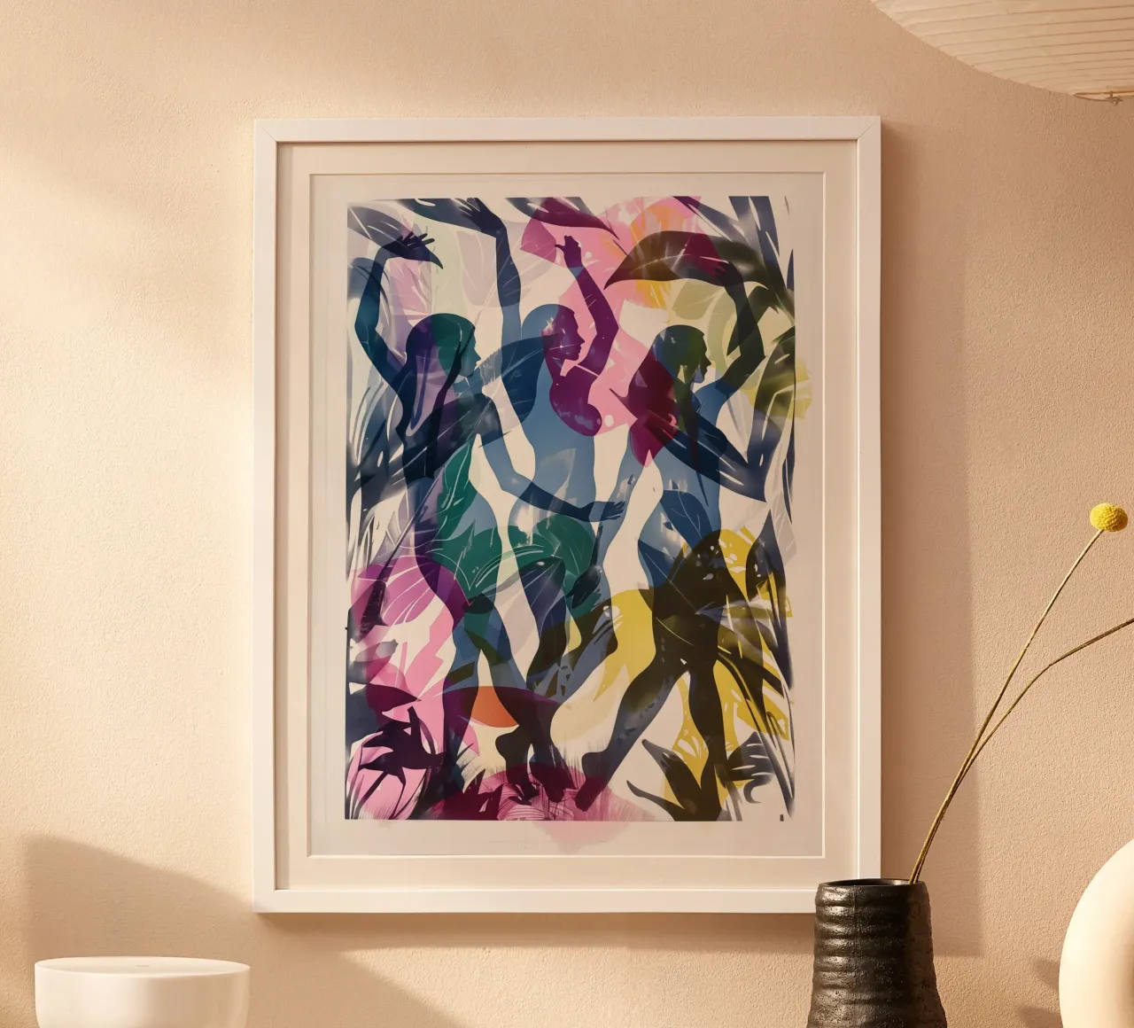 Drie naakte dansende vrouwen (Rites Of Spring) poster van Autofocus