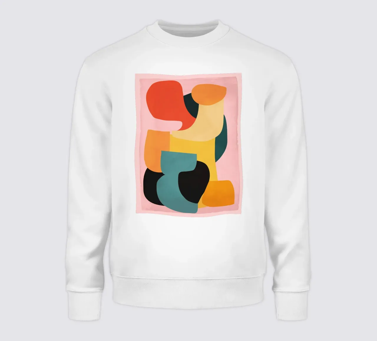 Shape Composition sweatshirt by ThingDesign