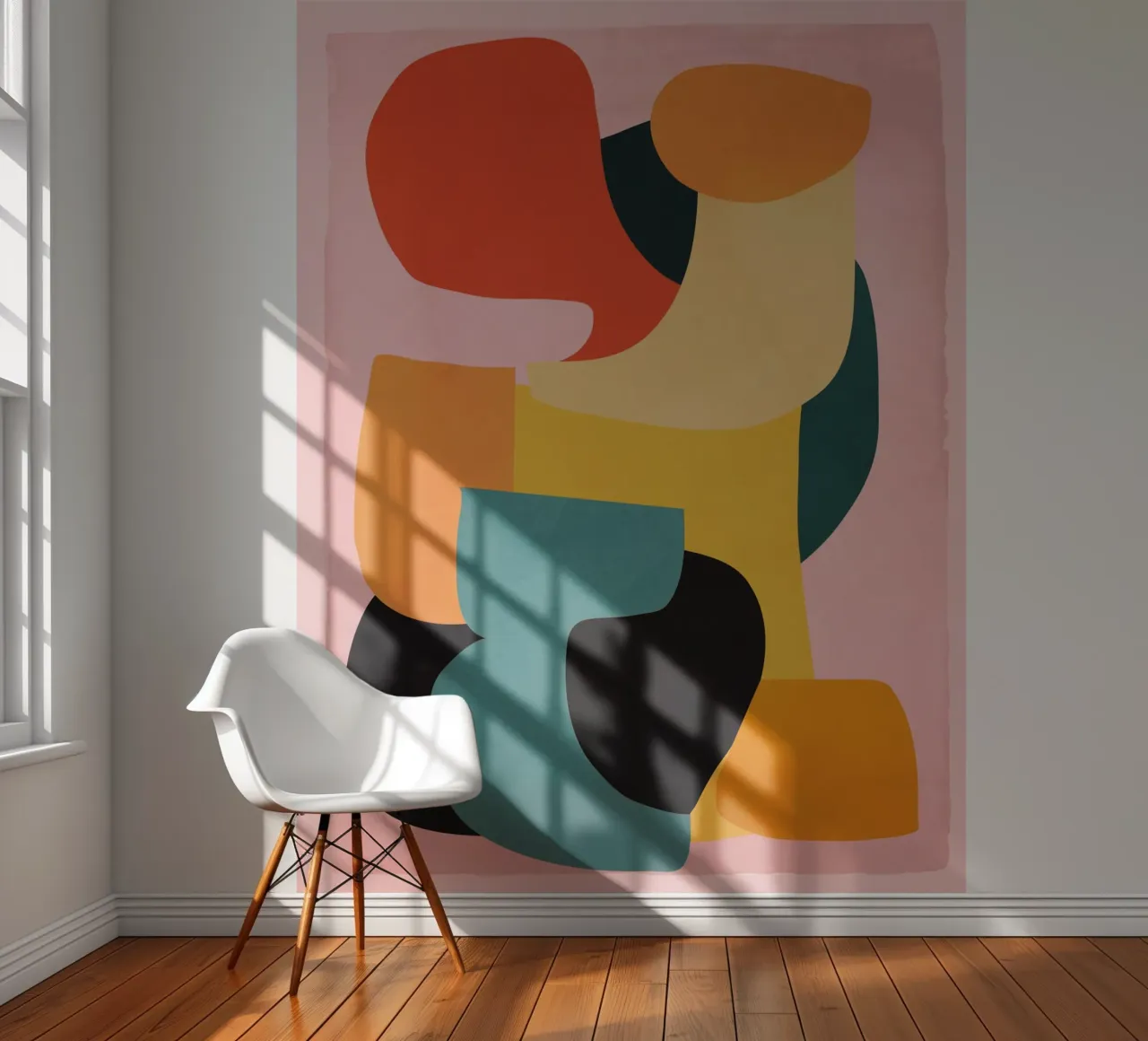 Vormsamenstelling fotobehang van ThingDesign