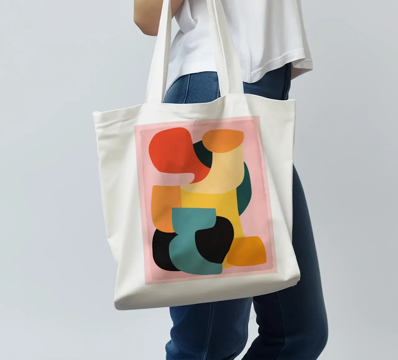 Shape Composition tote bag by ThingDesign