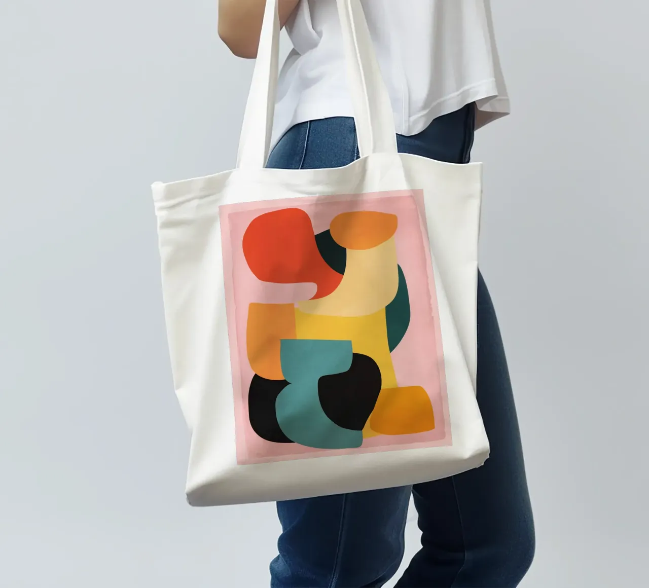 Shape Composition tote bag by ThingDesign