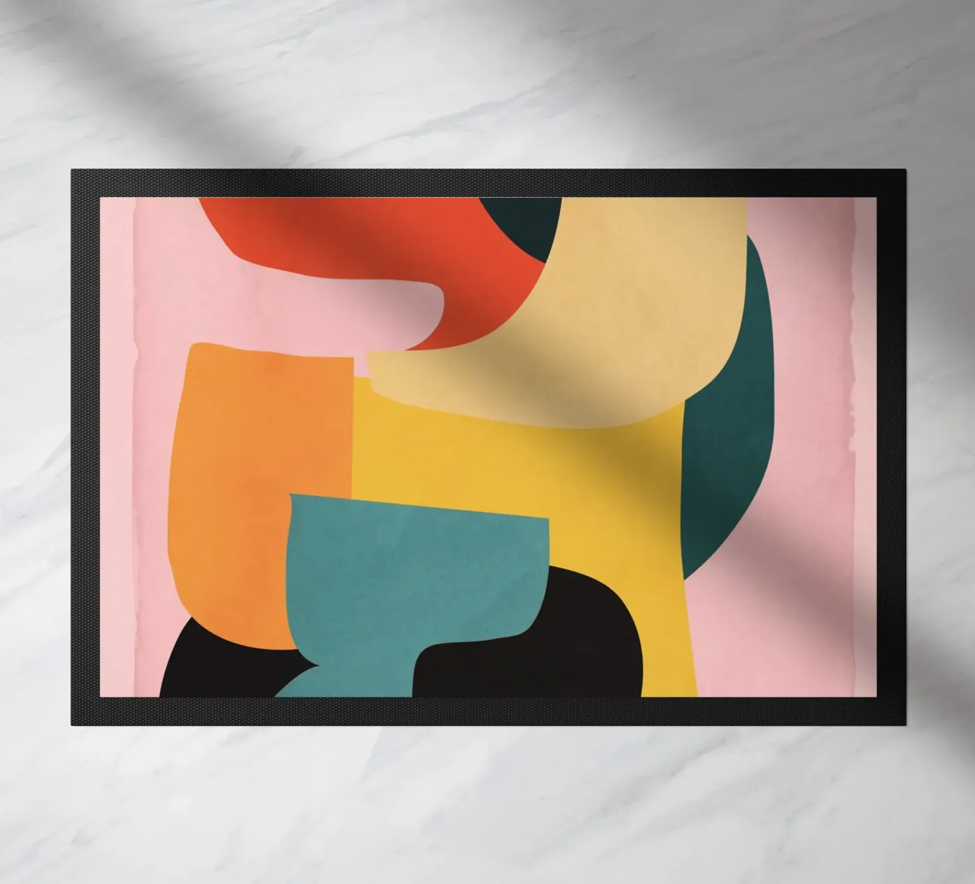 Vormsamenstelling deurmat van ThingDesign