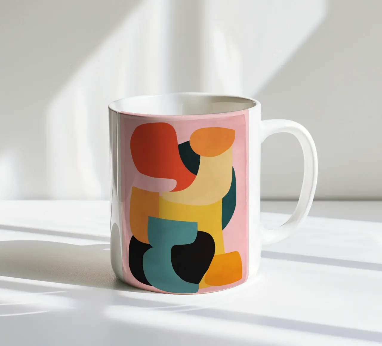 Shape Composition ceramic mug by ThingDesign