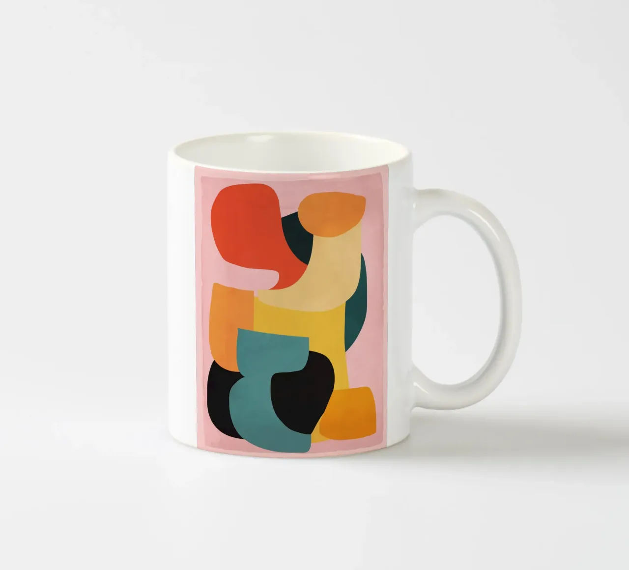 Shape Composition ceramic mug by ThingDesign