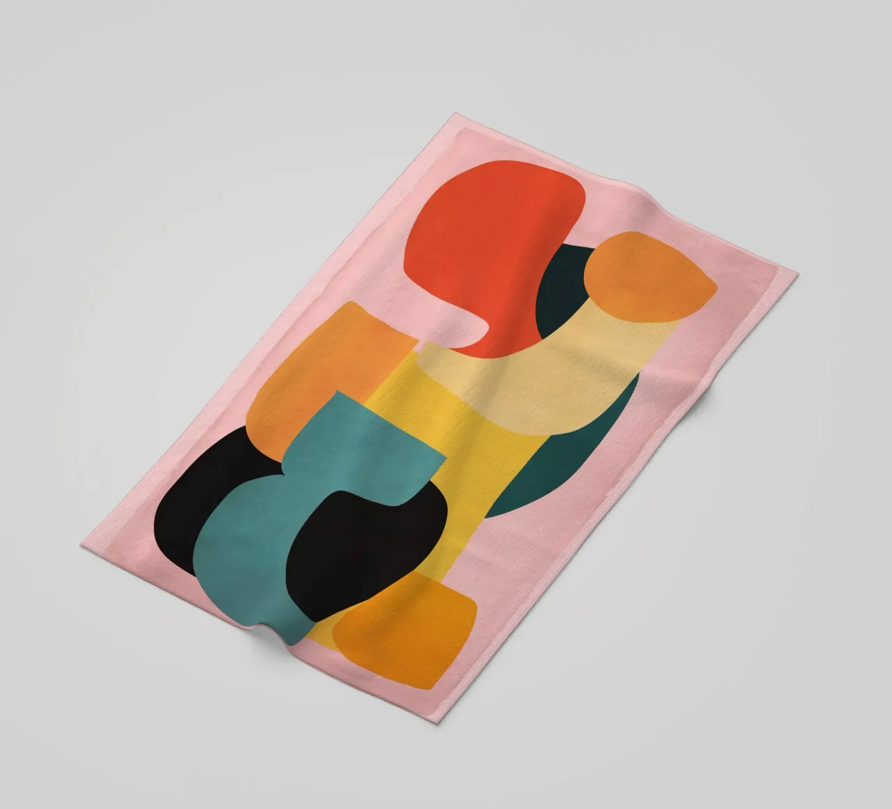 Composizione della forma telo mare da ThingDesign