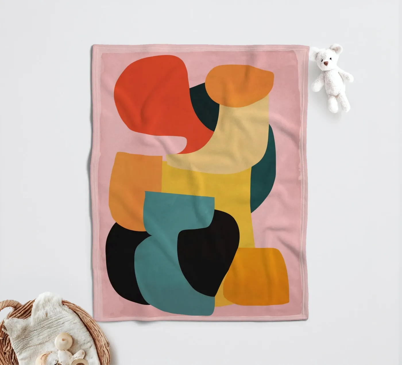 Shape Composition coperta in pile da ThingDesign