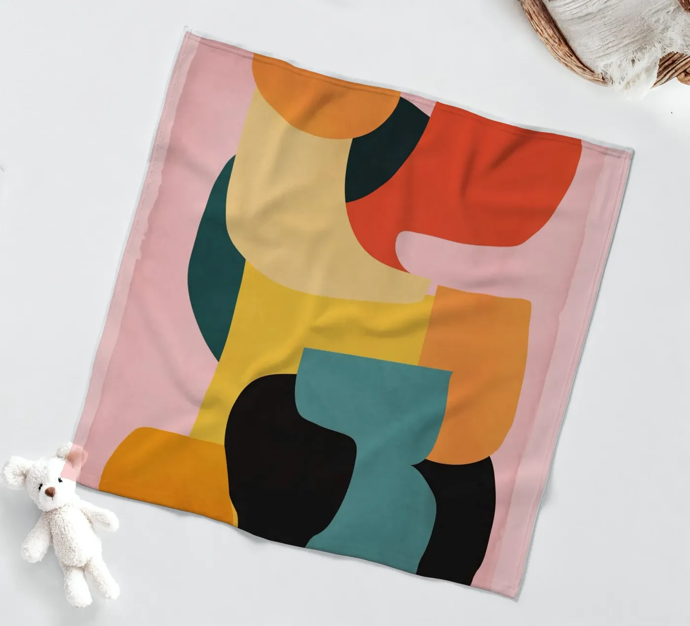 Shape Composition coperta in pile da ThingDesign