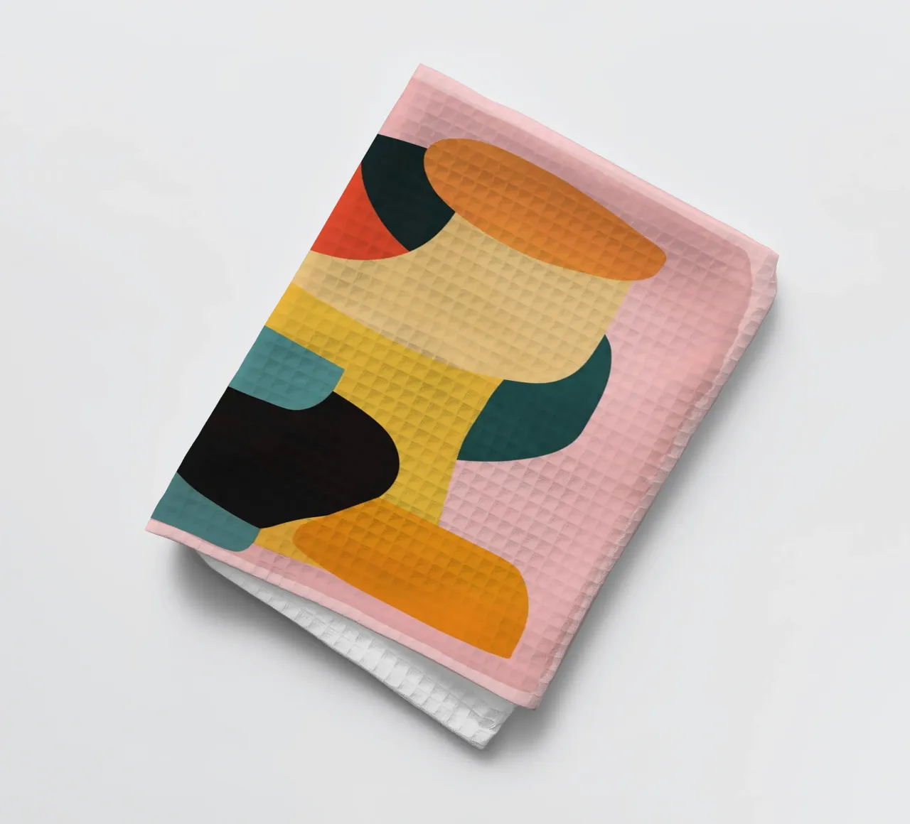 Shape Composition tea towel by ThingDesign