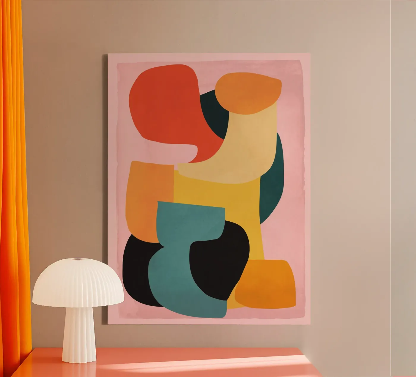 Shape Composition Leinwand von ThingDesign