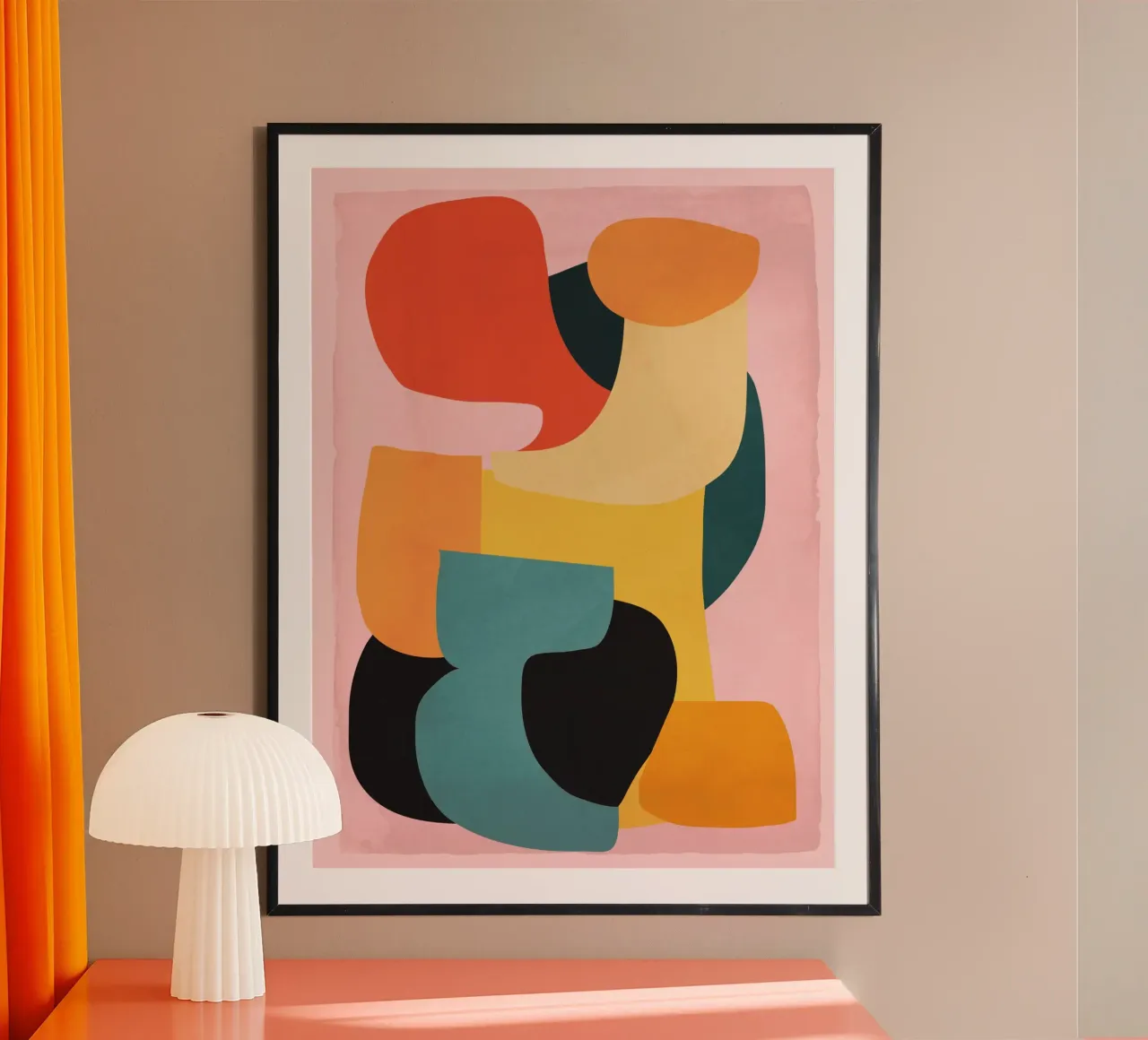 Shape Composition poster van ThingDesign