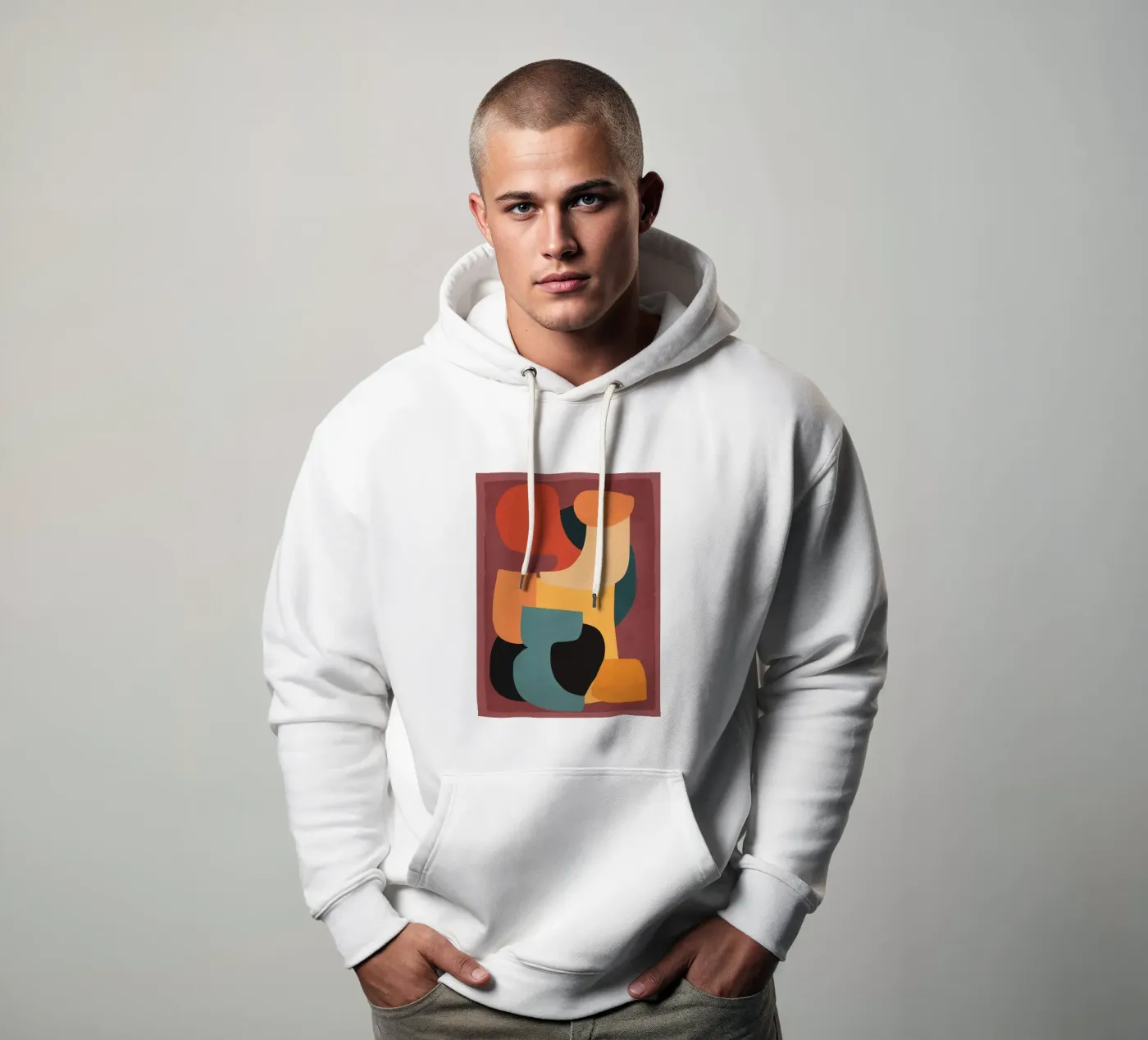 Shape Composition hoodie by ThingDesign