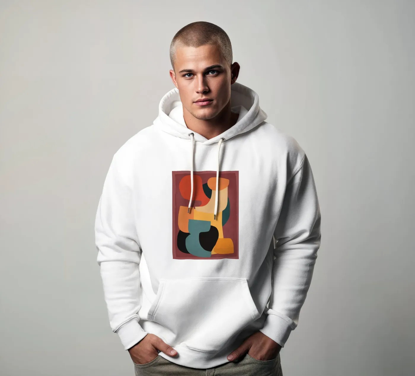 Shape Composition hoodie by ThingDesign