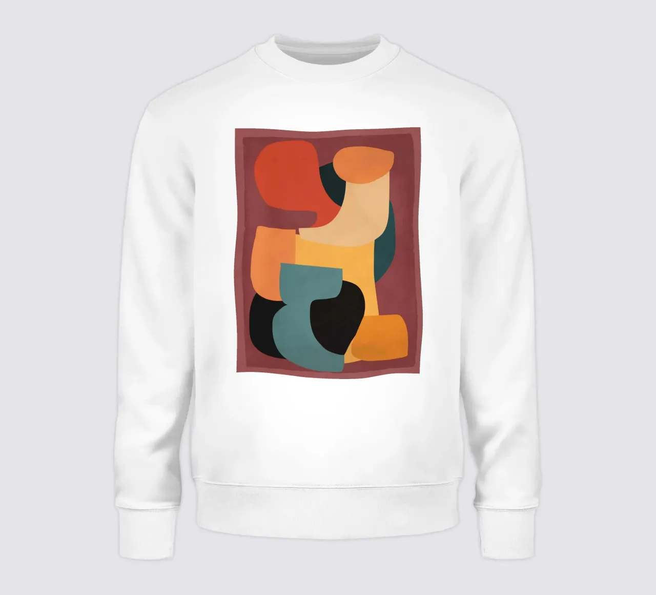 Shape Composition sweatshirt by ThingDesign