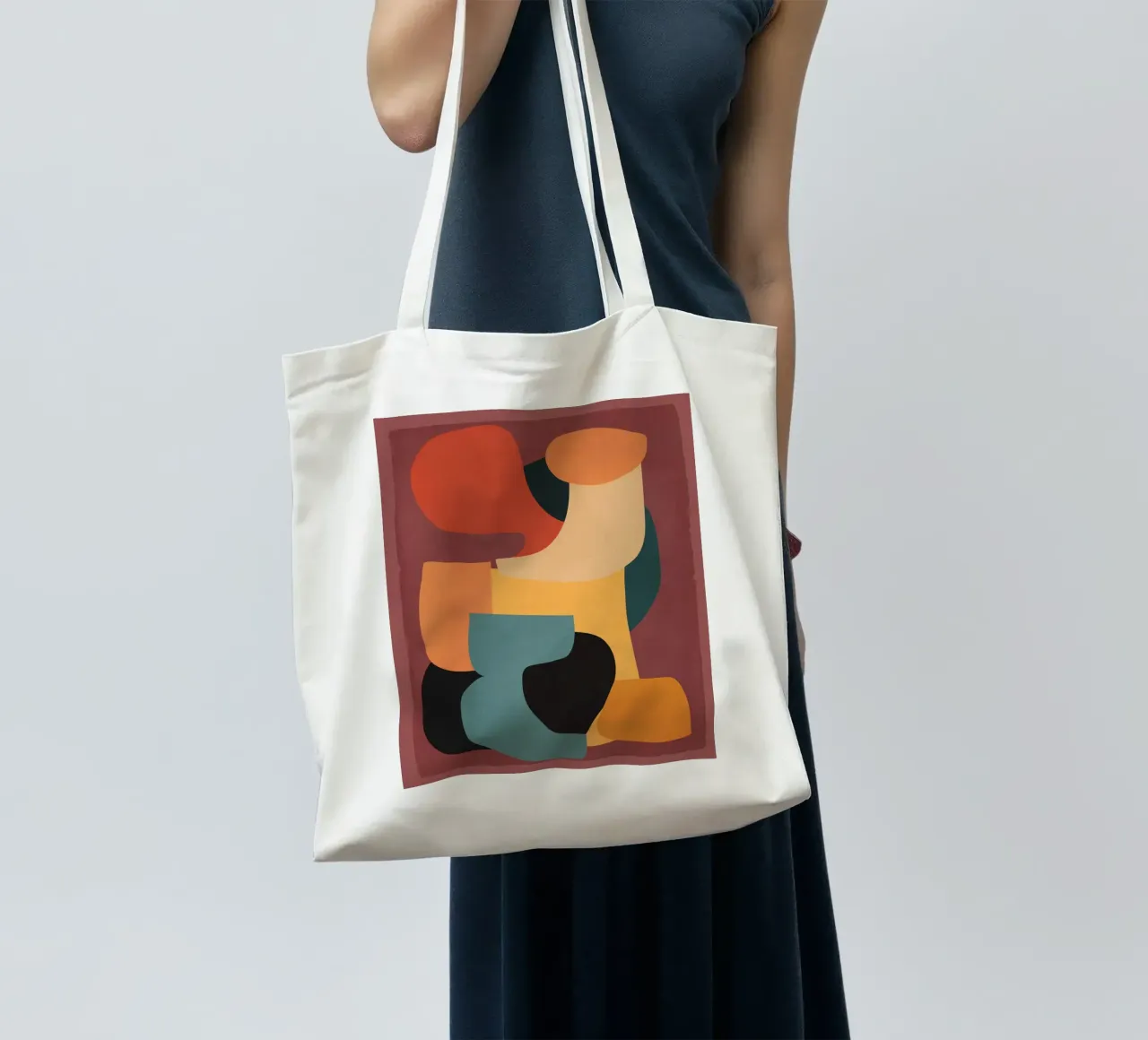 Shape Composition tote bag by ThingDesign