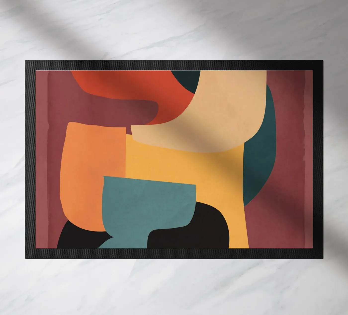 Vormsamenstelling deurmat van ThingDesign