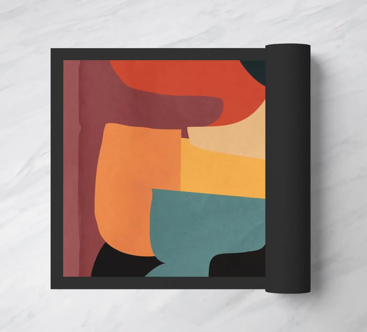 Vormsamenstelling deurmat van ThingDesign
