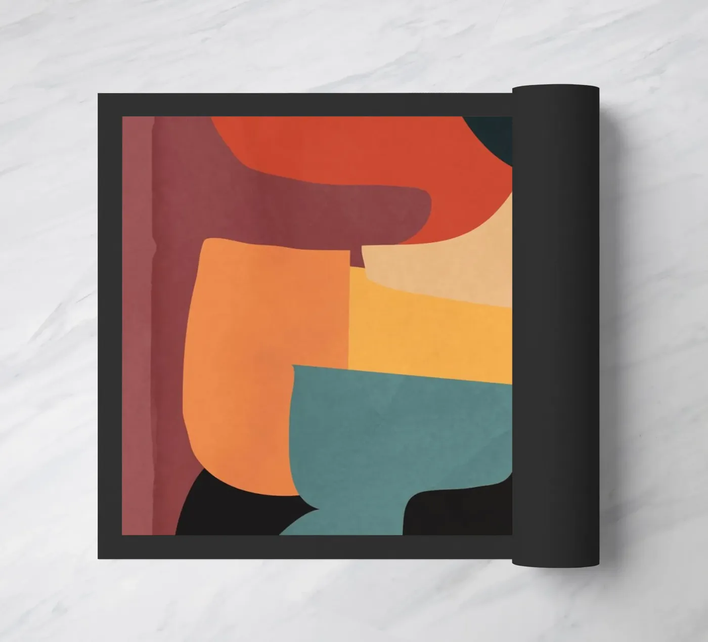 Shape Composition deurmat van ThingDesign