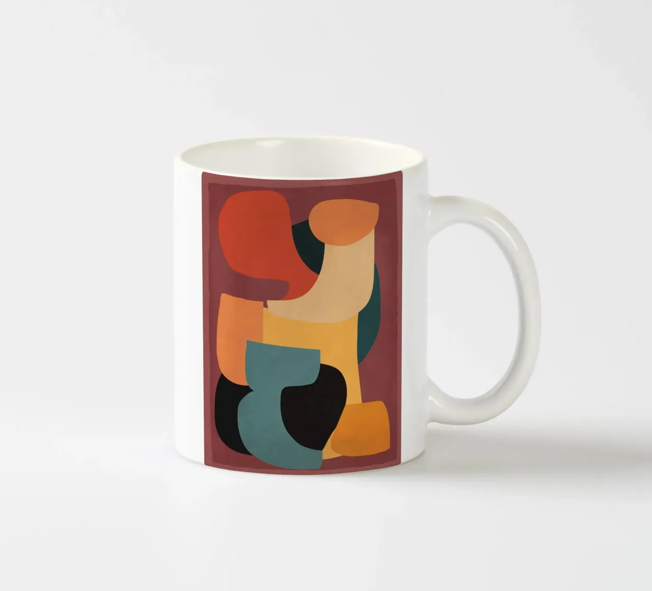 Shape Composition ceramic mug by ThingDesign
