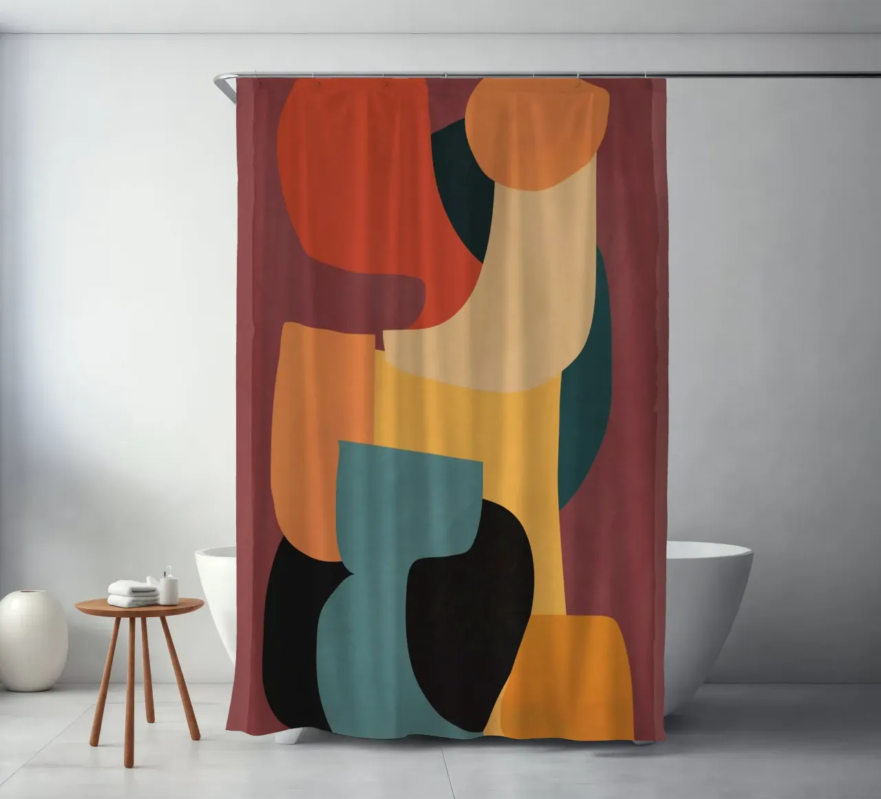 Shape Composition douchegordijn van ThingDesign