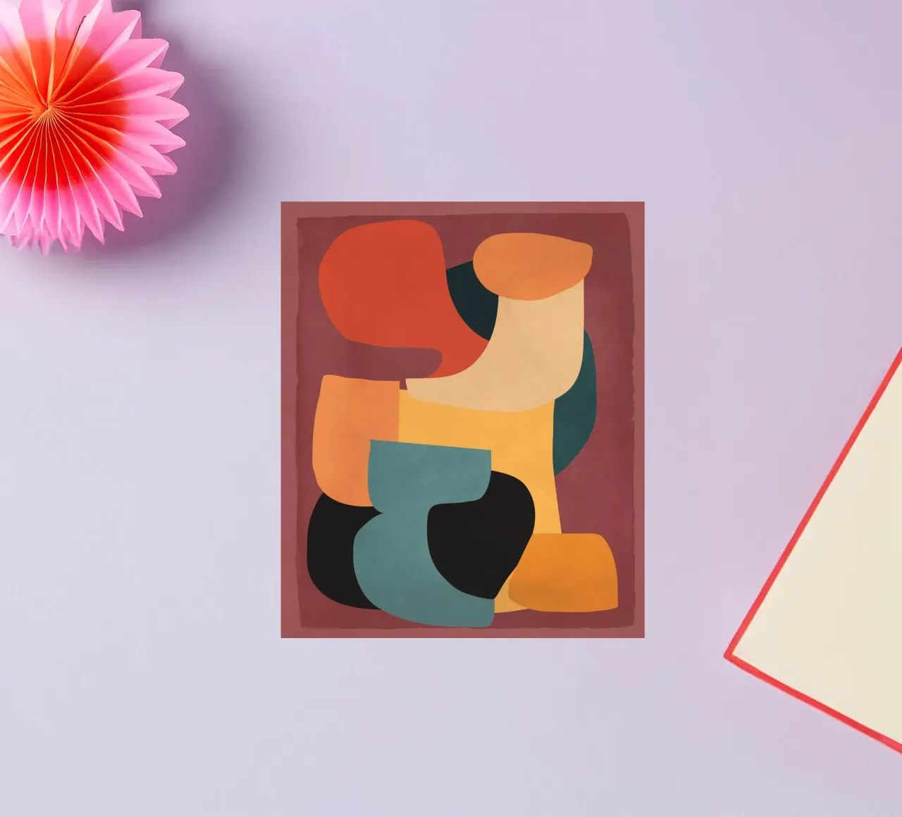 Shape Composition sticker van ThingDesign