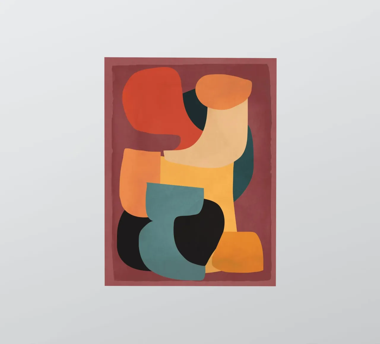 Shape Composition sticker van ThingDesign