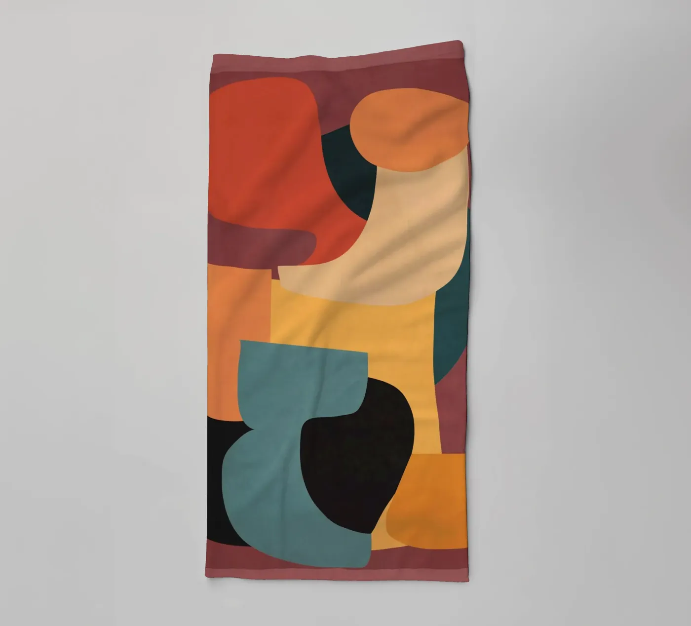 Shape Composition towel by ThingDesign